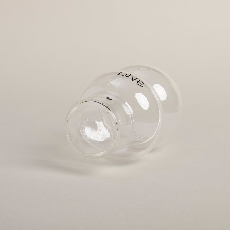 Double Bubble Glas Love (VE = 6 Stk)