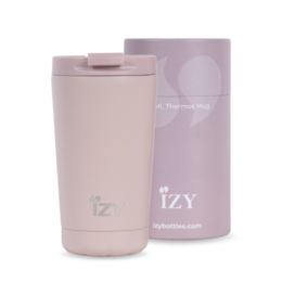 IZY THERMOS MUG - PINK - 350 ml TO -GO Isoleret kaffekrus
