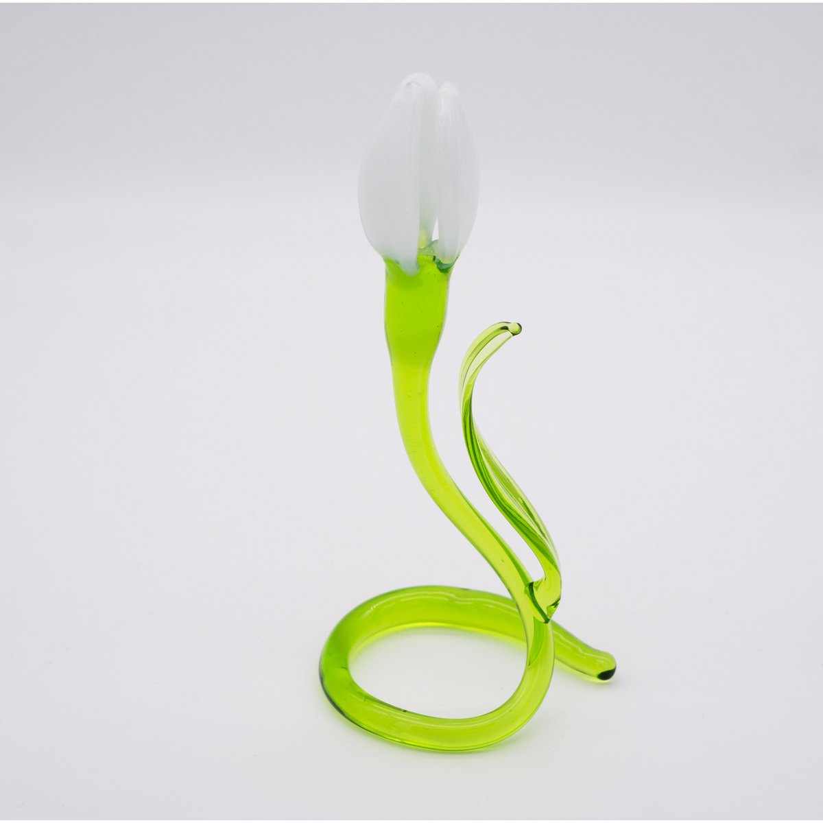 Standing glass snowdrop
