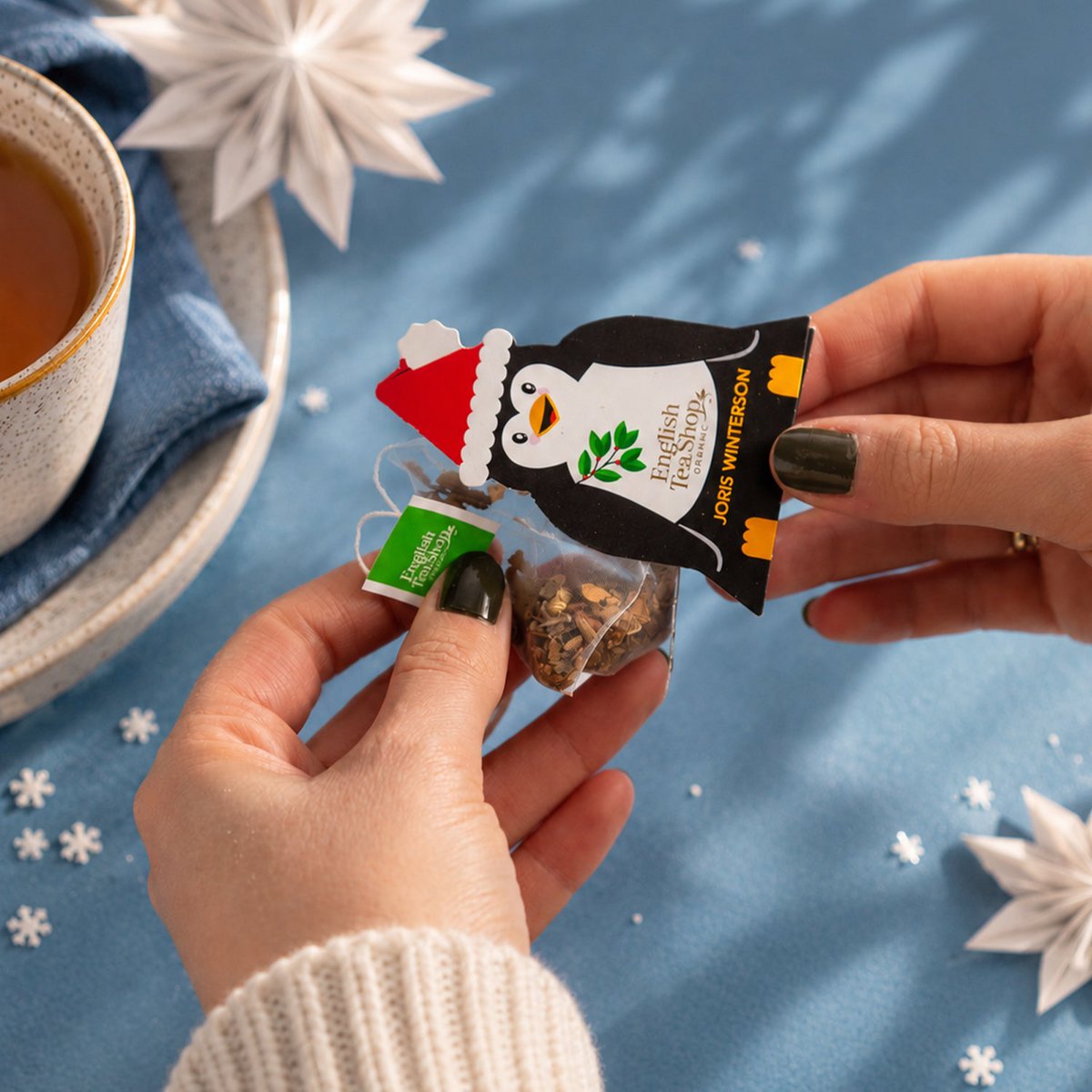 English Tea Shop - Pinguin "Joris Winterson", BIO-Tee, 1 Pyramidenbeutel