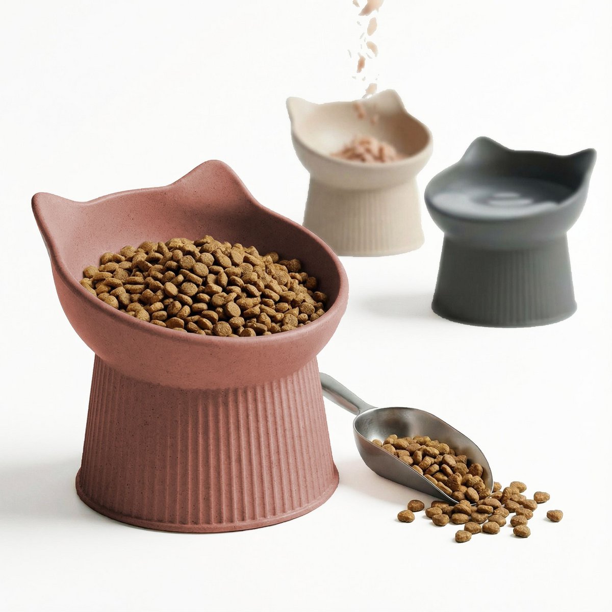 Raised cat bowl "ALMA"