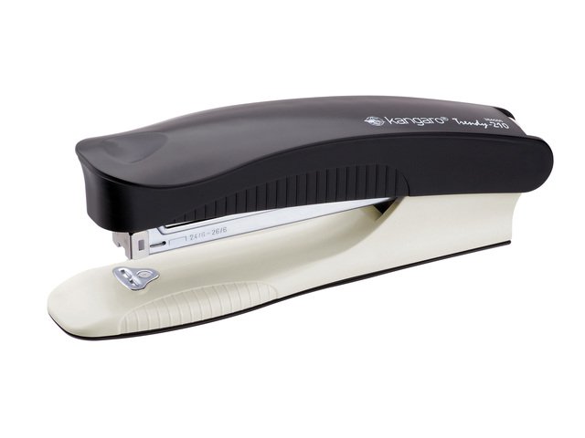 Zszywacz Kangaro Trendy-210 czarny max 25 kartek, 24/6 26/6