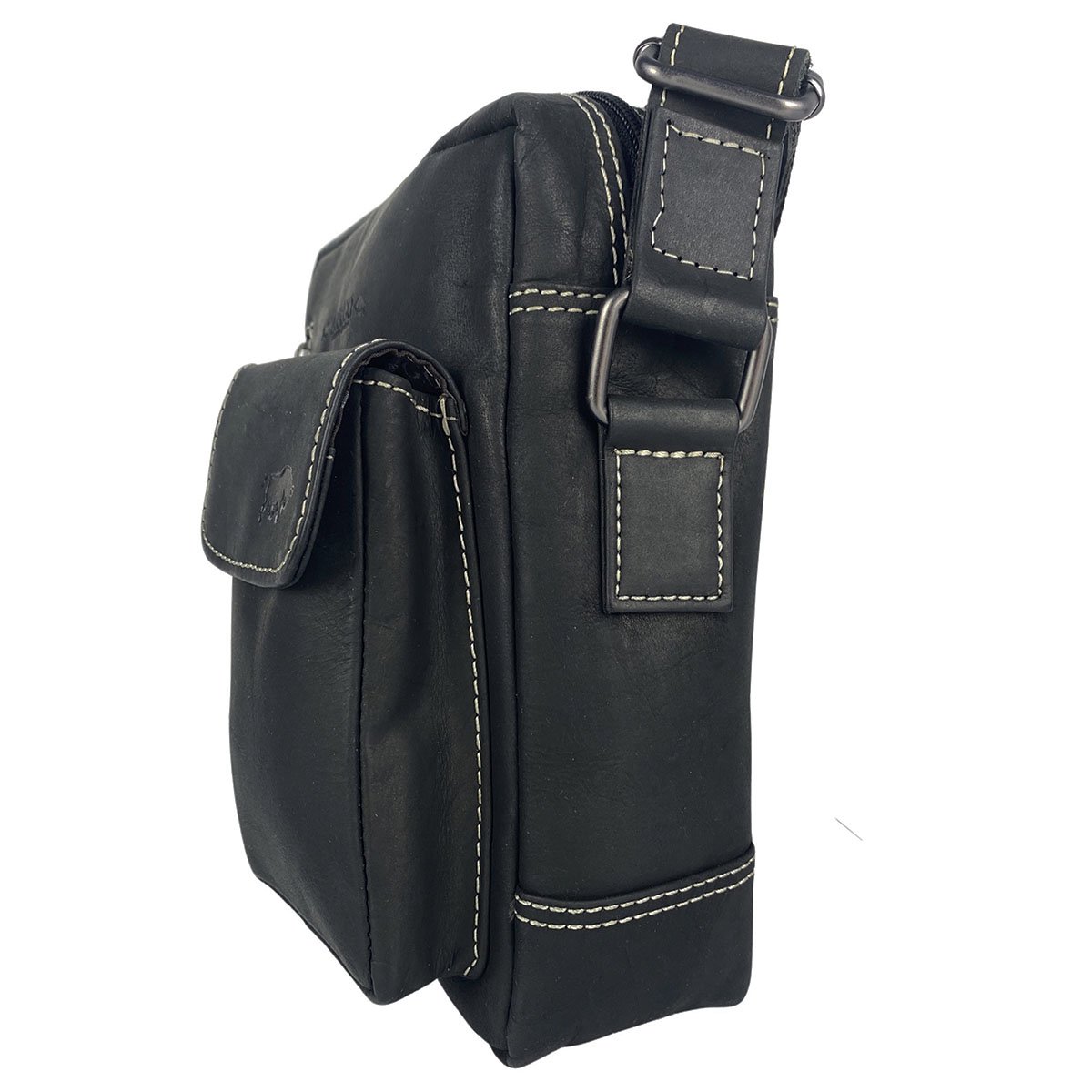 Bolso De Hombre O Bolso De Mujer En 3 Colores De Piel De Búfalo - Bandolera De Mujer O De Hombre
