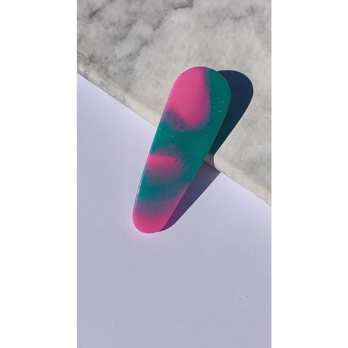 ⋒ RESIN HAIR CLIP PACK - BUBBLEGUM (12 ITEMS) ⋒ 