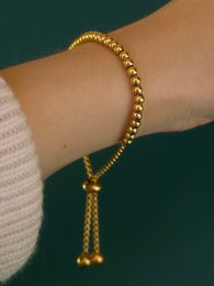 Leonidas - Pulsera de bolas con cuentas