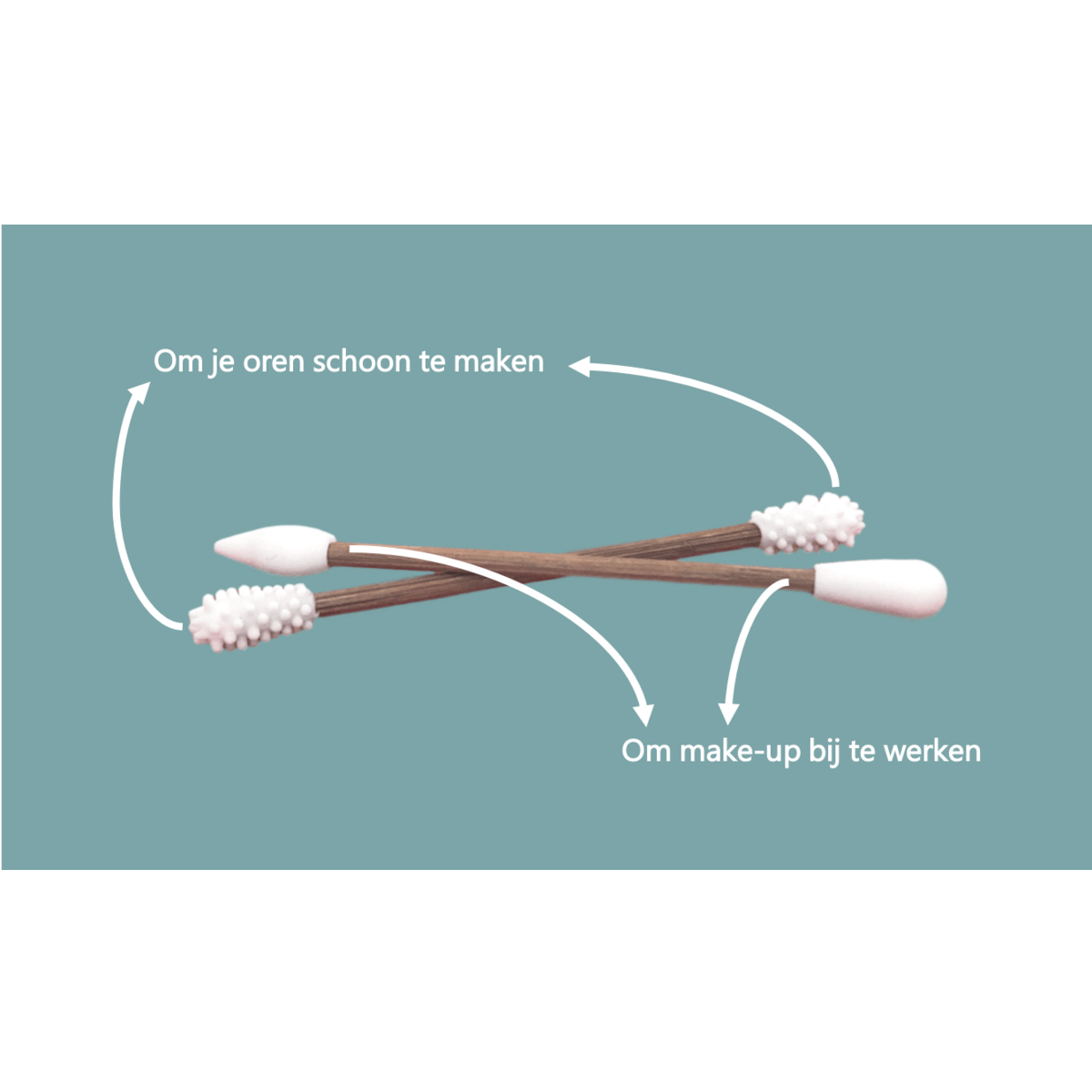 Bambusowe waciki bawełniane wielokrotnego użytku (4 sztuki) w tym bambusowe pudełko