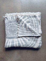 ROLIG Muslin Decke - Hellgrau - 2,20 x 2,30 m