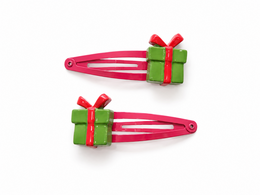 Haarspangen mit Weihnachtsmotiv – Weihnachtsgeschenke