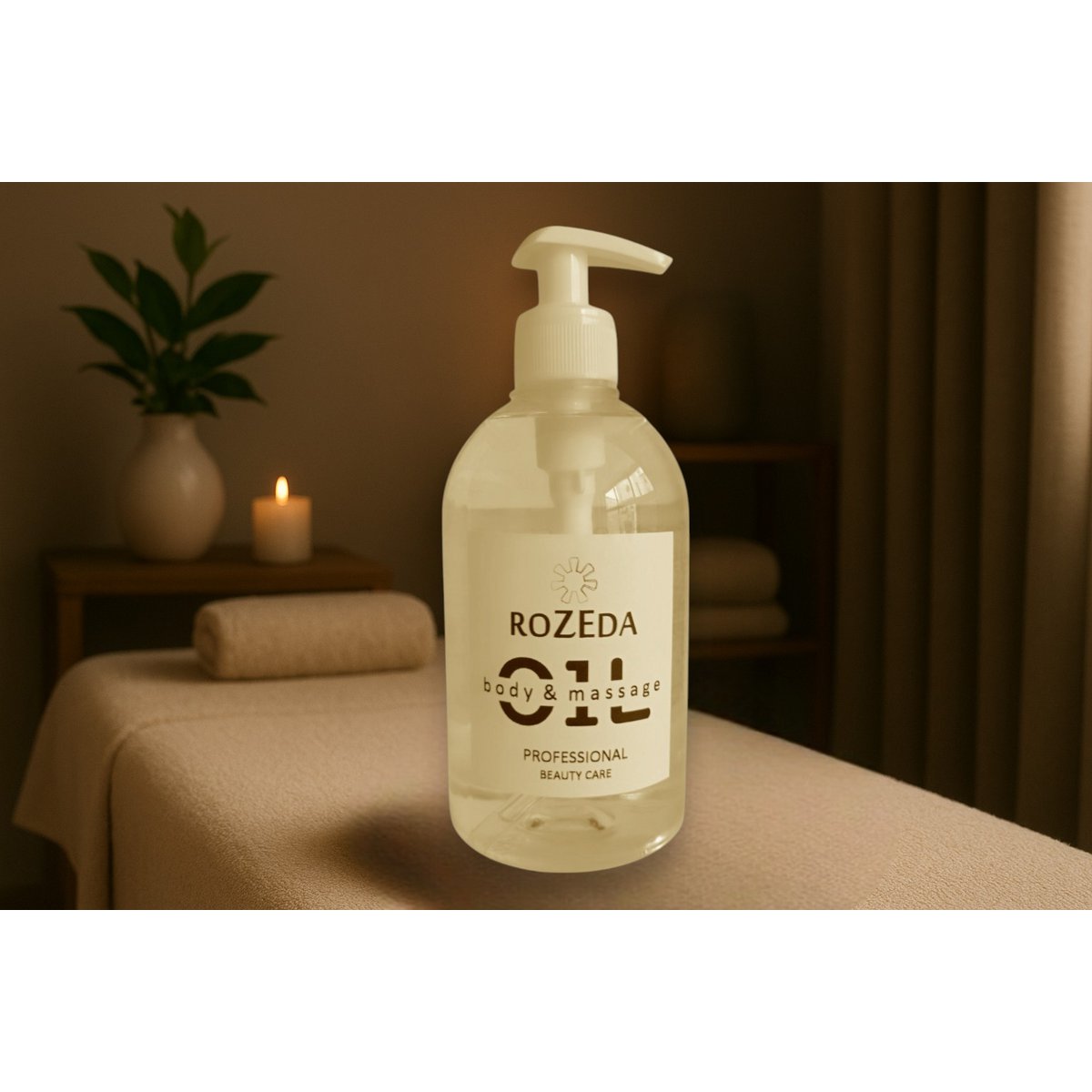 Professional Massage Oil, 500 ml - Basics, Aroma Free