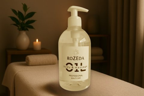 Professionele massageolie, 500 ml - Basics, aromavrij