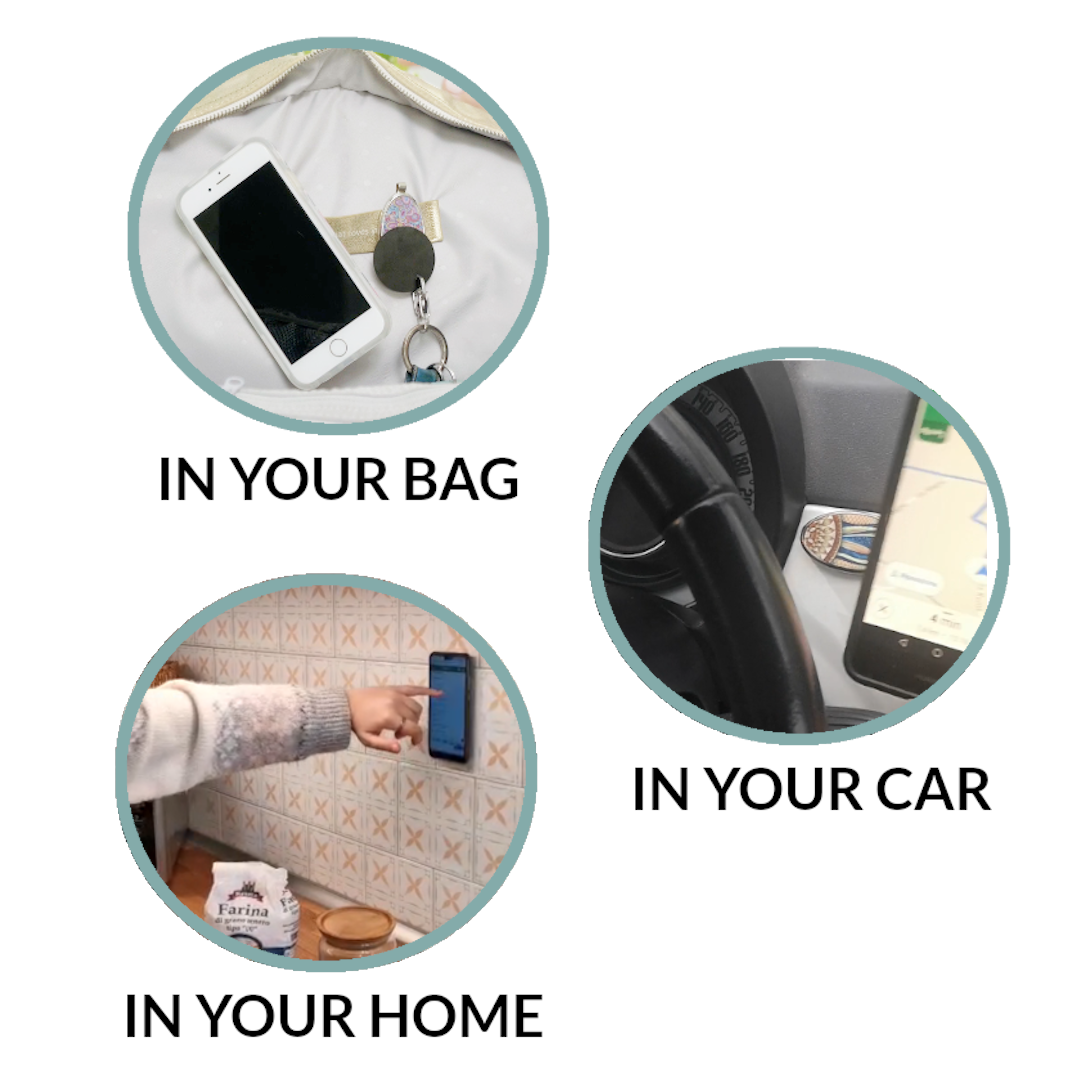 Plumes de paon : porte-clés et téléphone magnétique de créateur, pour sac à main, voiture, maison
