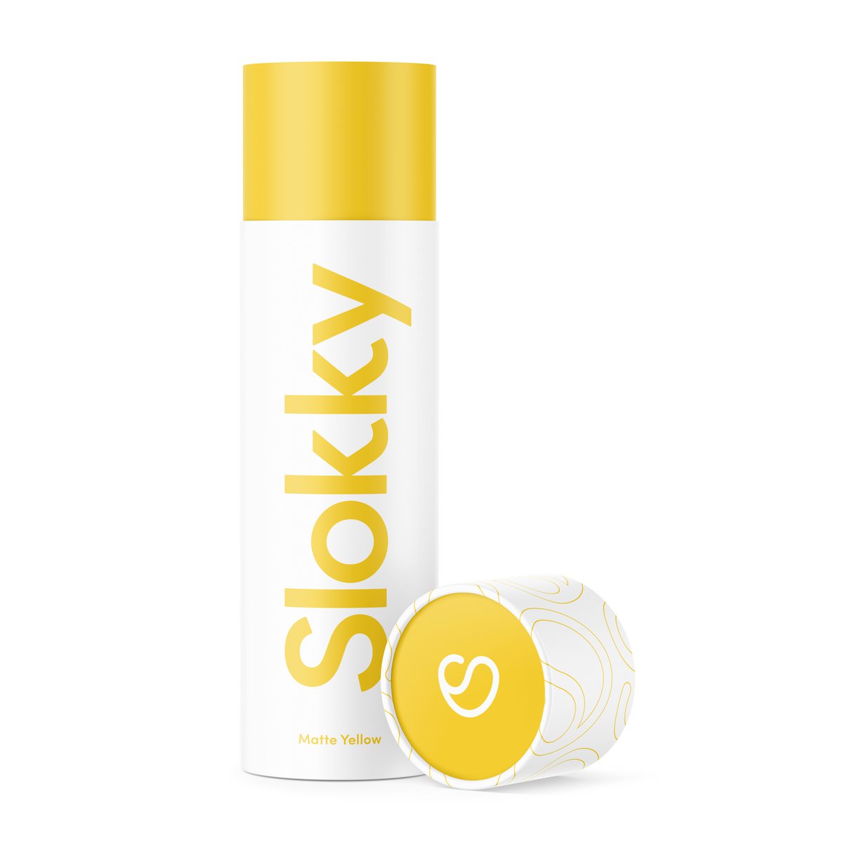 Slokky Matte Yellow Bottle - 500ml