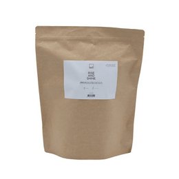  A package of Leeff Tea - Rise and Shine, a wholesale pack of 120 pieces. The tea is packaged in a brown paper bag.