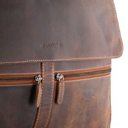 Arrigo Laptoptas 17 inch Cognac