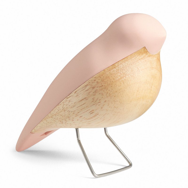 The Nightingale - Wooden Bird Animal Figure - Danish Design