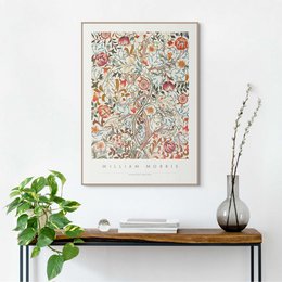 Cuadro Slim Frame William Morris - acanto portere 70x50