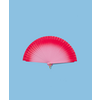NEW* Abanico COTTON CANDY  - 19 cm - Rosa y rojo