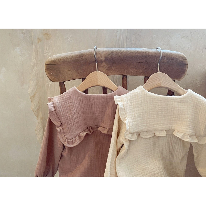 Set bloomer con colletto Annie & Charles® realizzato in cotone biologico