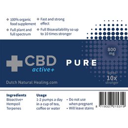 CBDactive+ CBD soluble en agua PURO