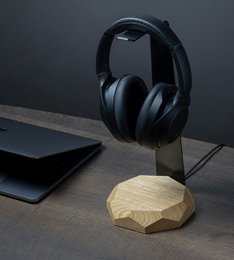 Soporte y cargador para auriculares 2 en 1