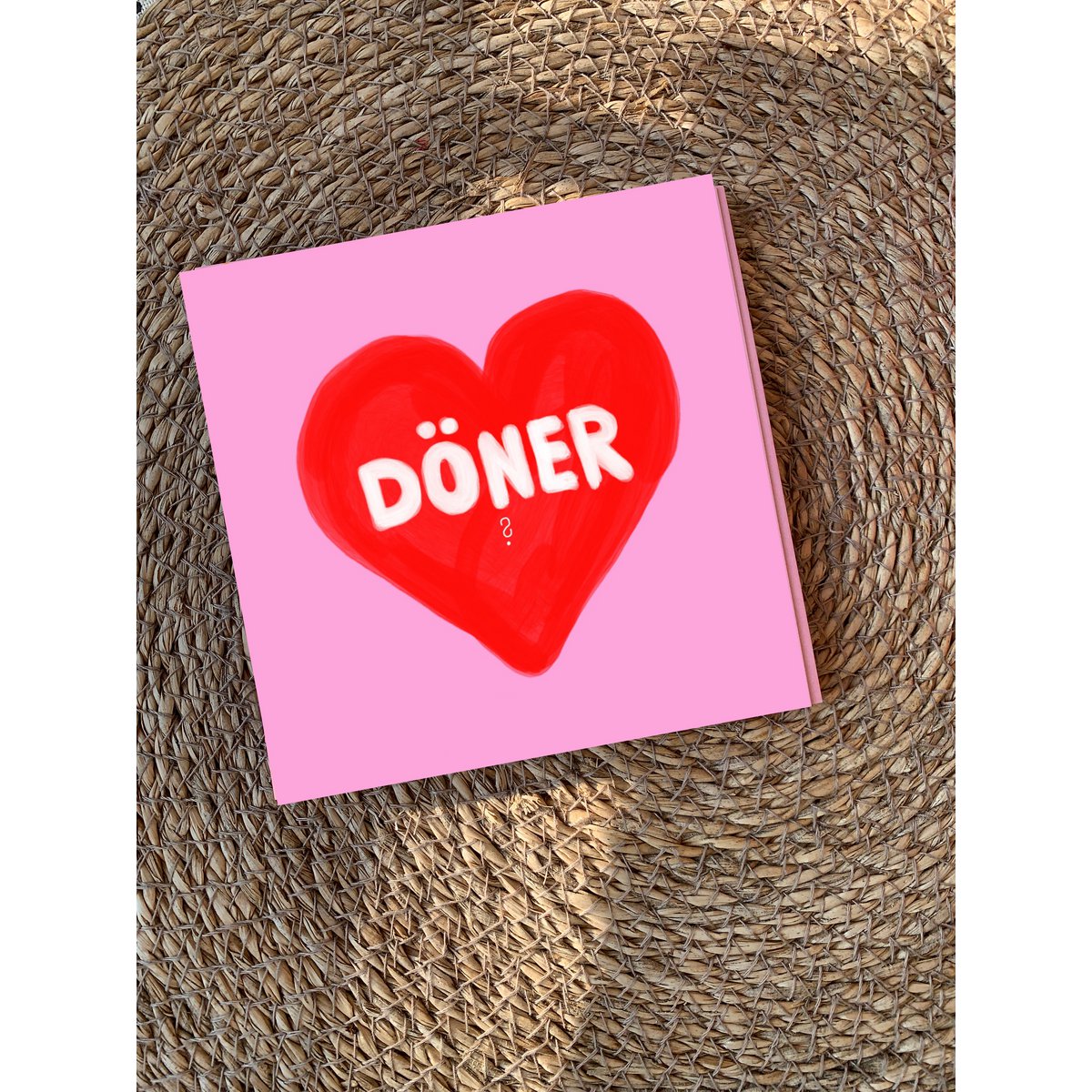 Postkarte „ Döner ? „