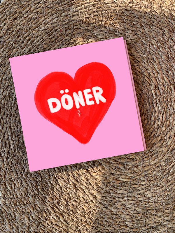 Postkarte „ Döner ? „