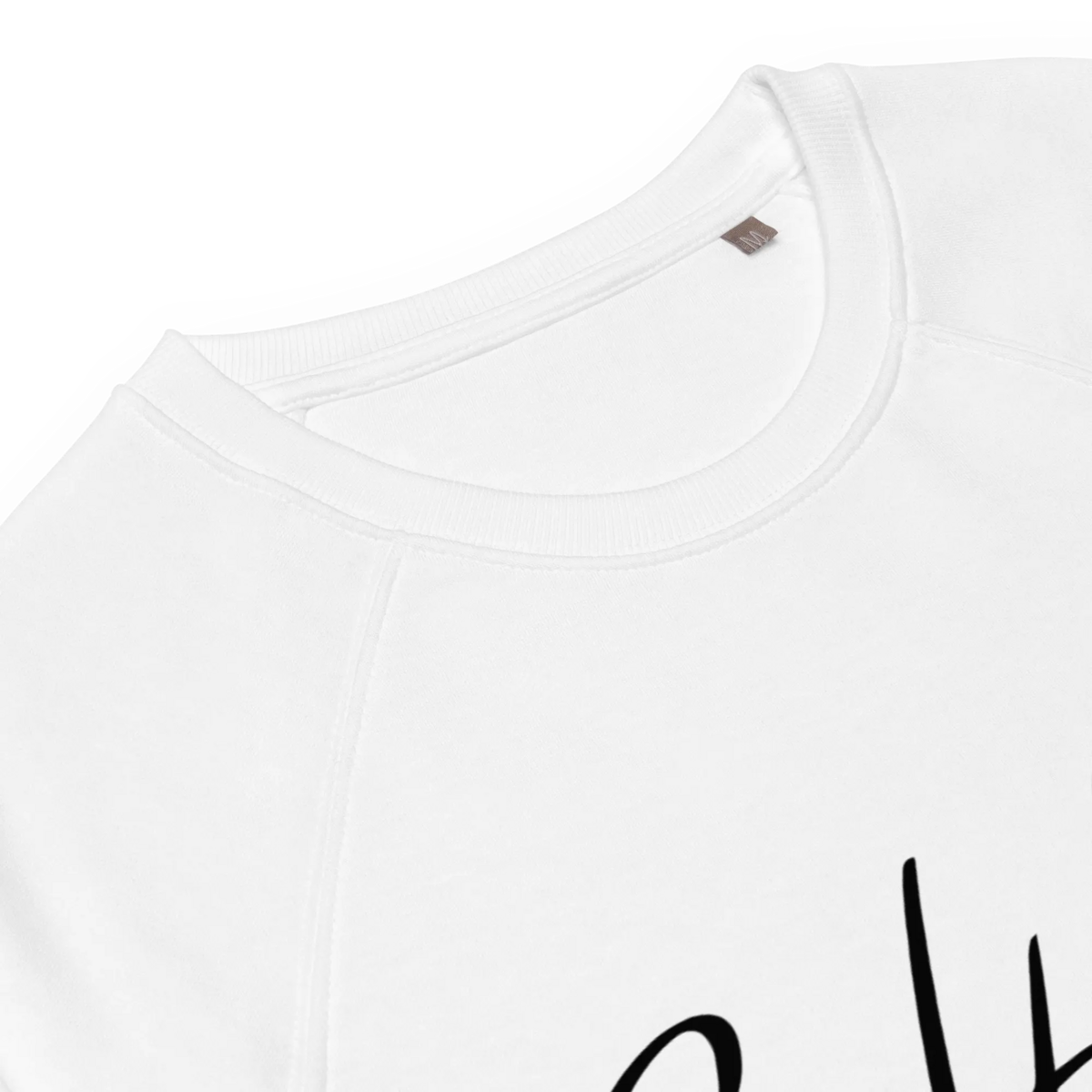 Sweat-shirt bio SELF LOVE Sweat-shirt raglan bio unisexe