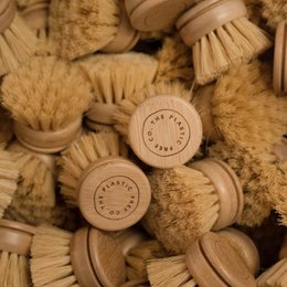 Bambusspülpinsel mit austauschbarem Kopf
