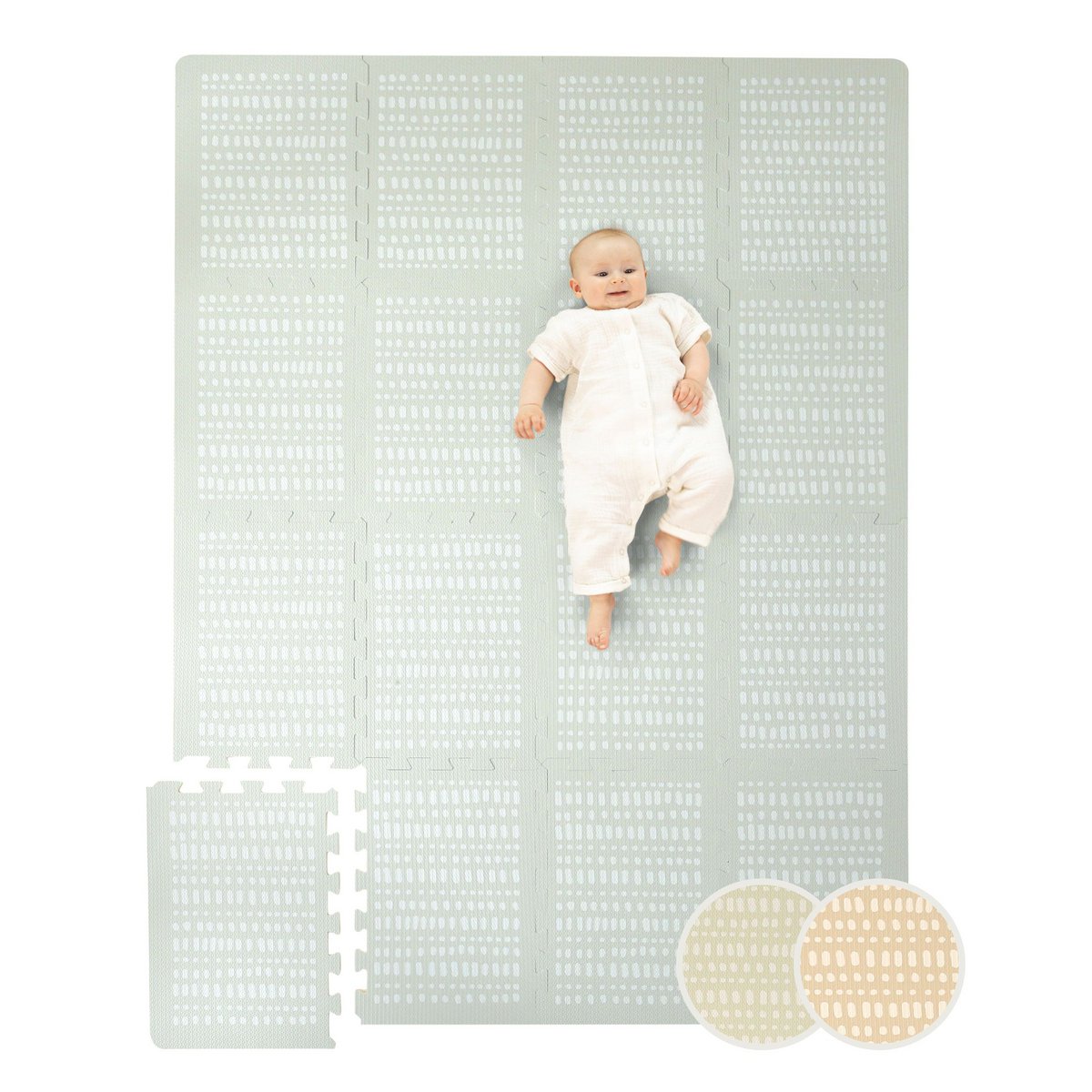 Mata do zabawy Hakuna Matte XL - Hygge, szara (1,7 x 1,2 m)