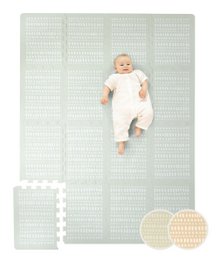 Tappetino da gioco puzzle Hakuna Matte XL - Hygge, Grigio (1,7 x 1,2 m)