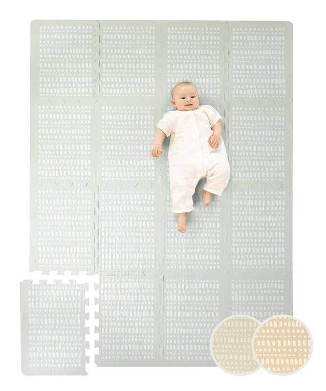 Tappetino da gioco puzzle Hakuna Matte XL - Hygge, Grigio (1,7 x 1,2 m)