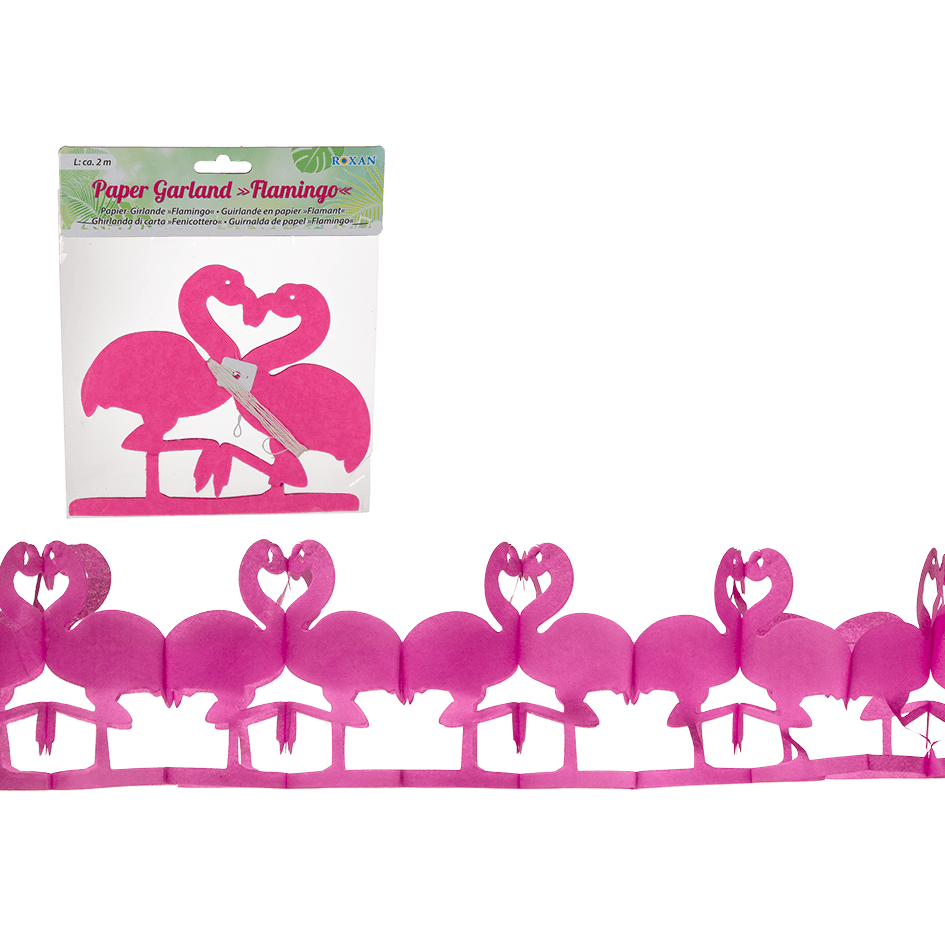 FLAMINGO-GIRLANDE 2 METER