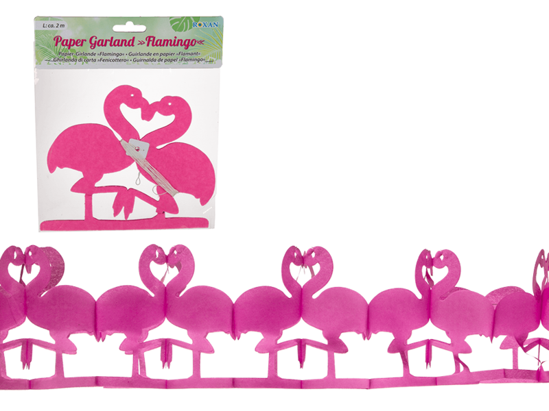 FLAMINGO-GIRLANDE 2 METER