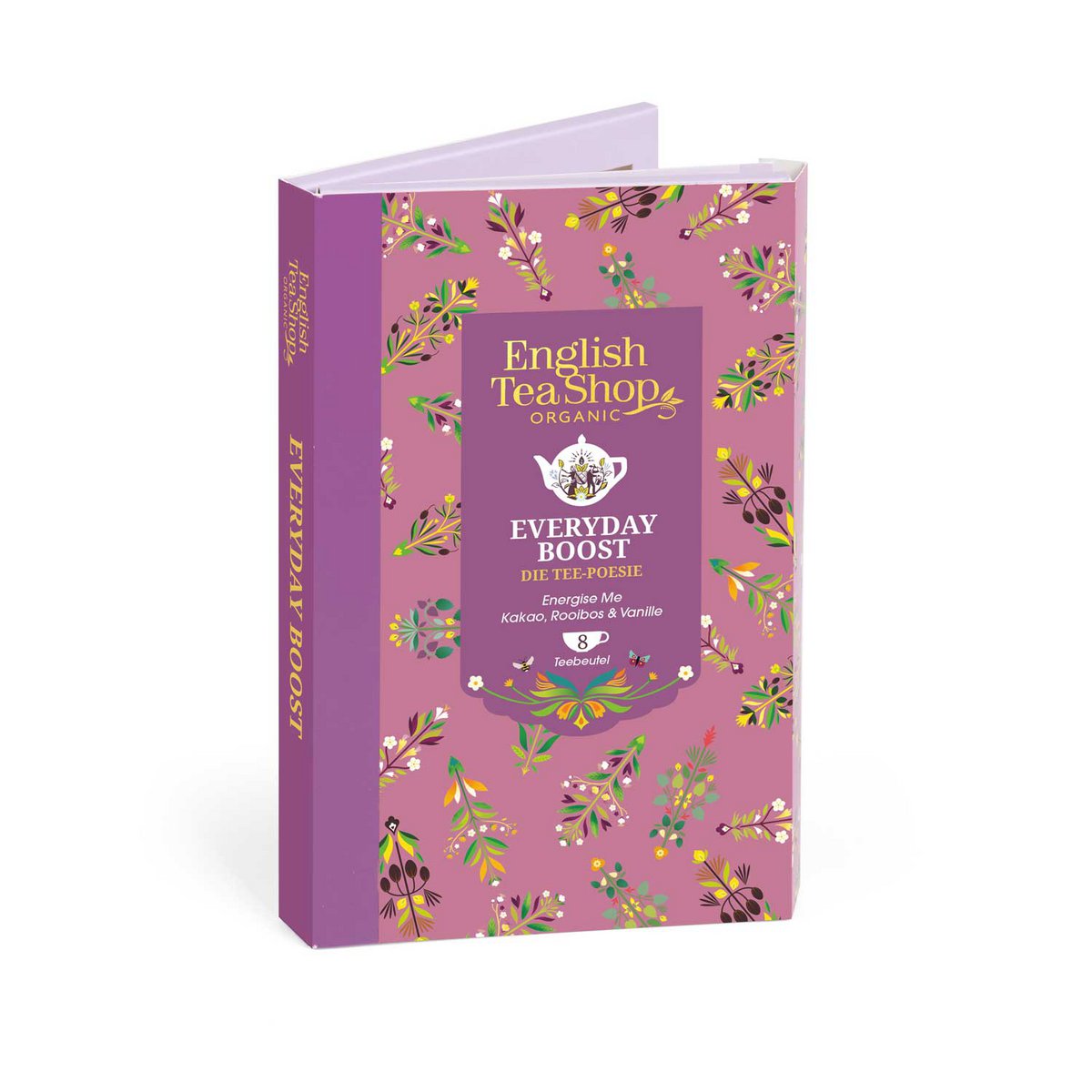 ETS - Tee Geschenk Tee-Poesie "Everyday Boost", 8 Teebeutel, BIO