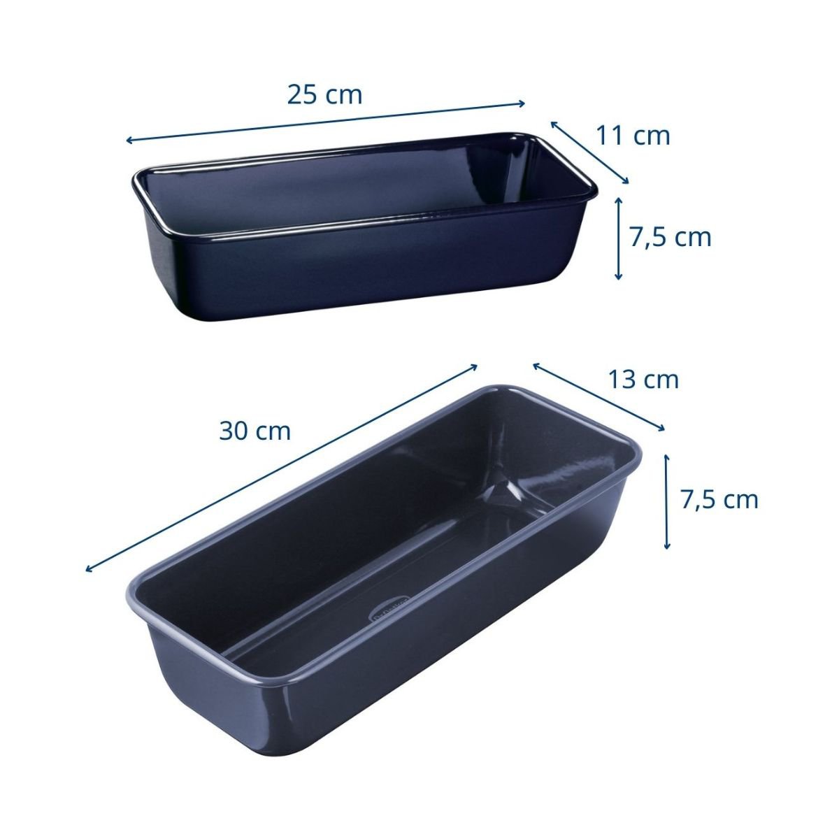 Set mit 2 Kuchenformen von 25 cm und 30 cm Dr. Oetker Back Liebe