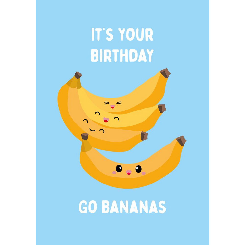 Gå bananas fødselsdag