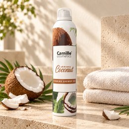Foaming shower gel - Coconut - 200ml