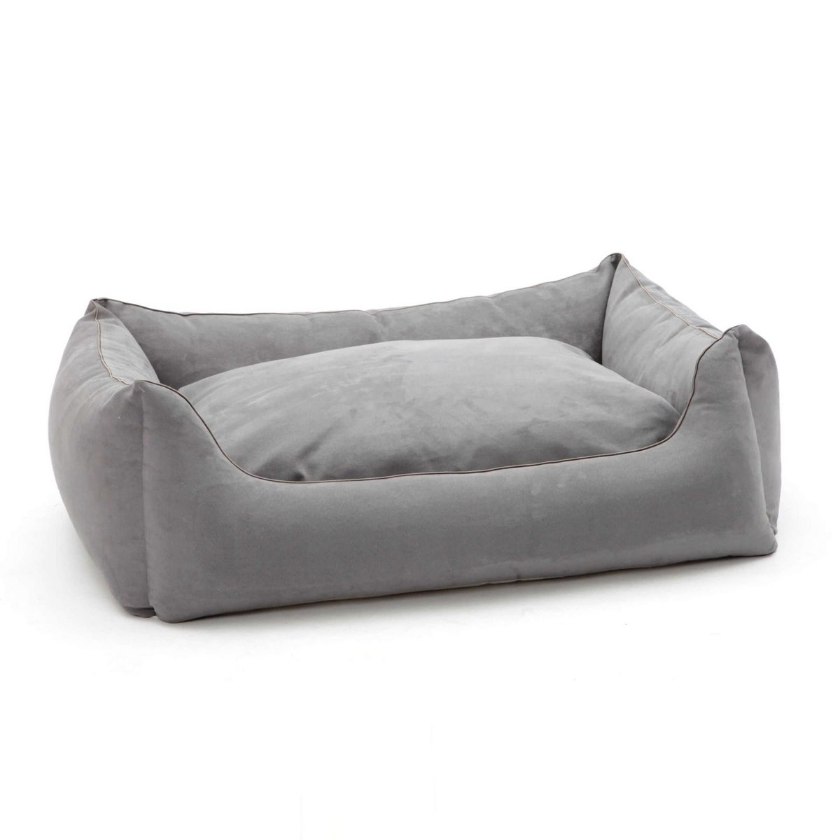 Hundebett Box Bett Alcanterra anthrazit