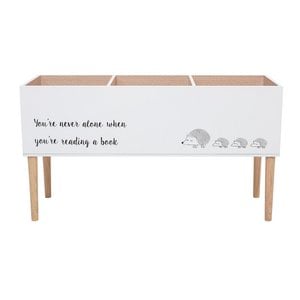 Salam Book Stand, White, MDF
