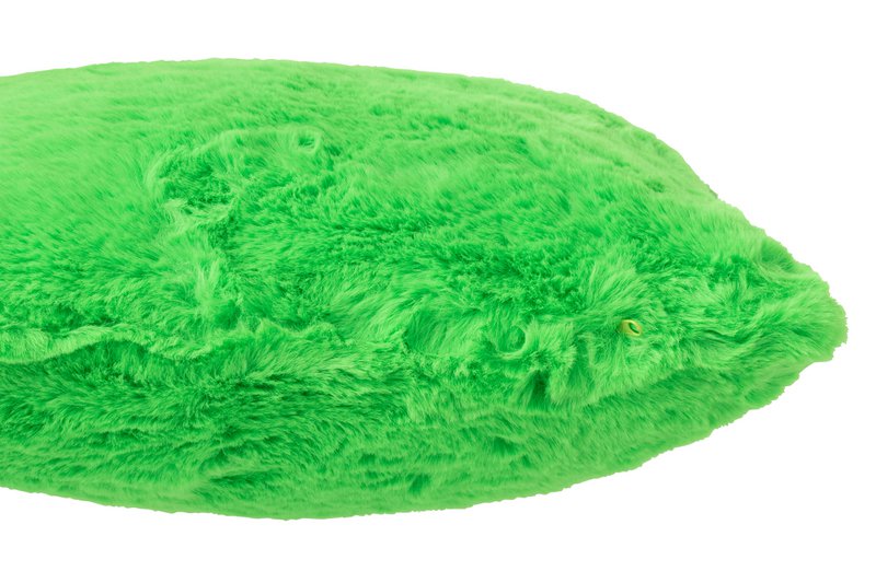 J-Line cushion Cutie - polyester - green