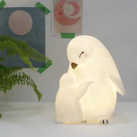 Luce LED ricaricabile per pinguino