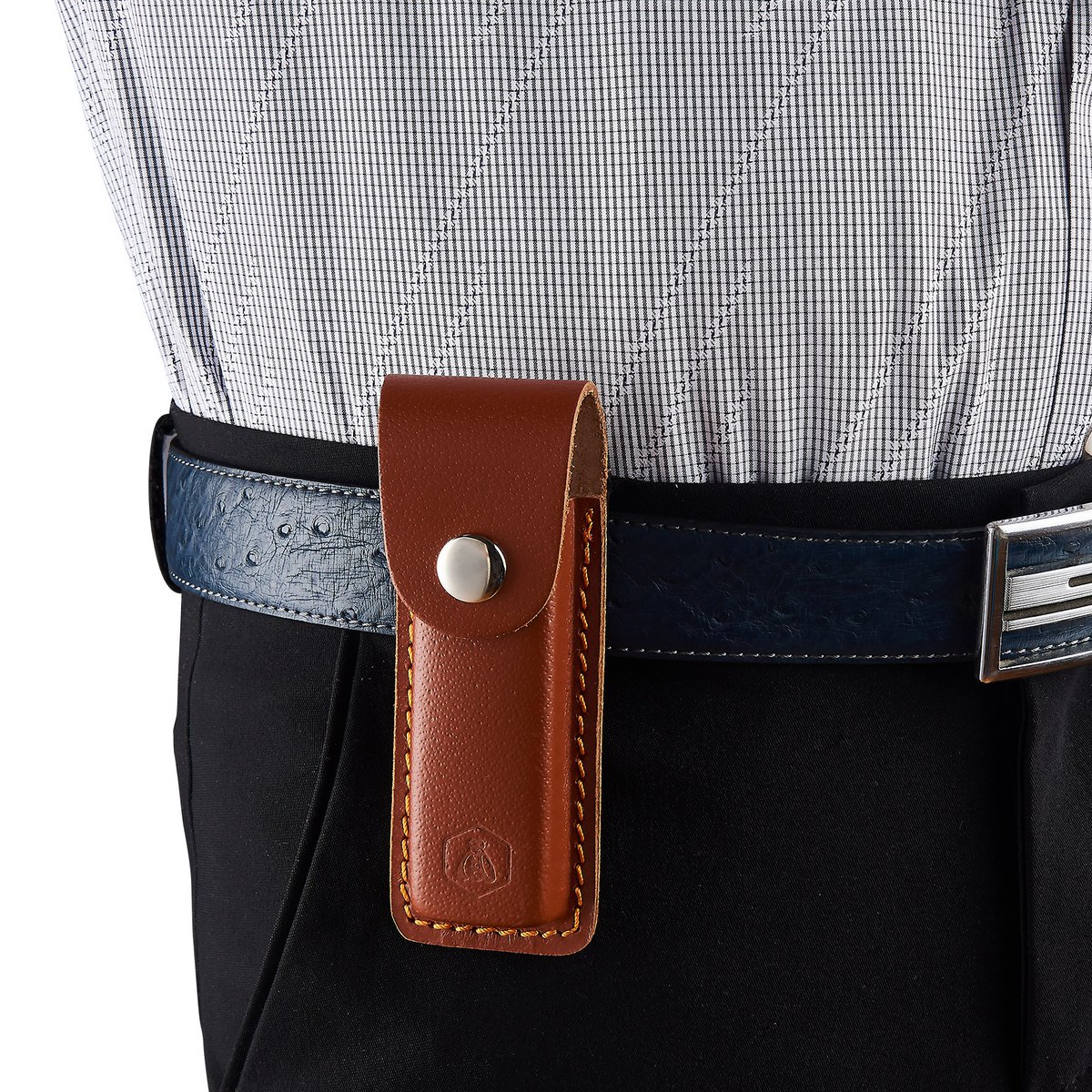 FUNDA PARA CUCHILLO DE PIEL LAGUIOLE - FUNDA PARA CUCHILLO DE PIEL