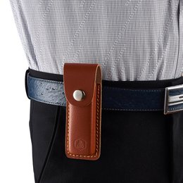 FUNDA PARA CUCHILLO DE PIEL LAGUIOLE - FUNDA PARA CUCHILLO DE PIEL