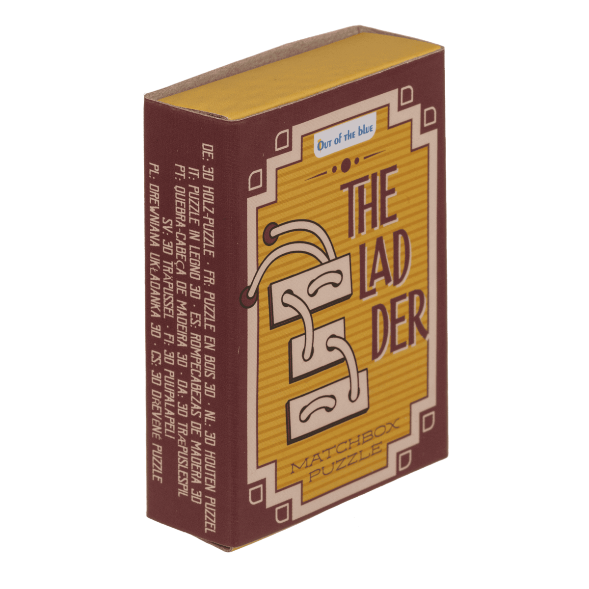 3D Wooden match box puzzle,