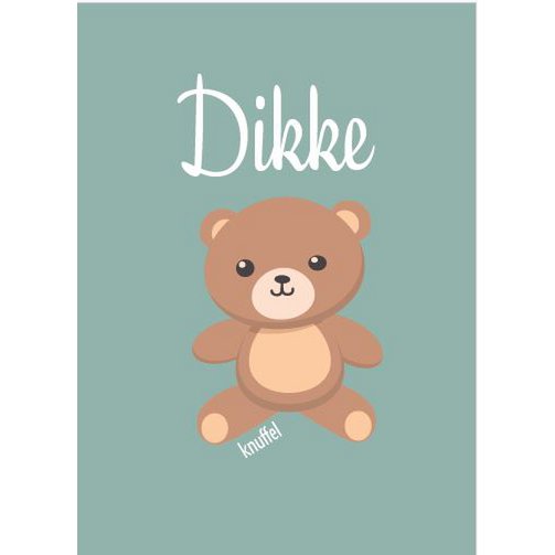Postkaart Dikke Knuffel 