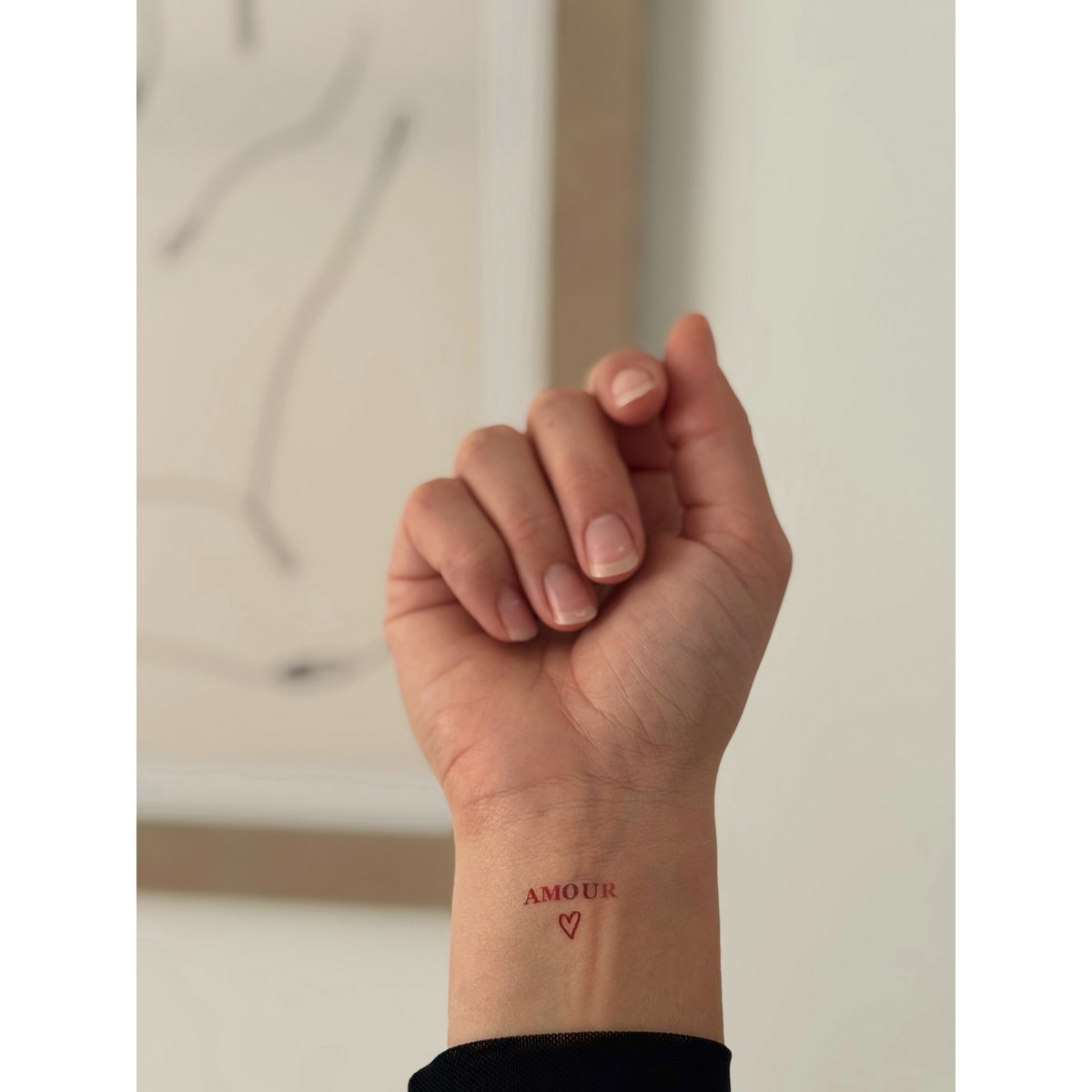 Sioou tijdelijke tattoo - Liefde x5