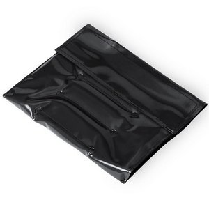 BLACK BOTTLE COOLER. PVC 34X18 .1 CM