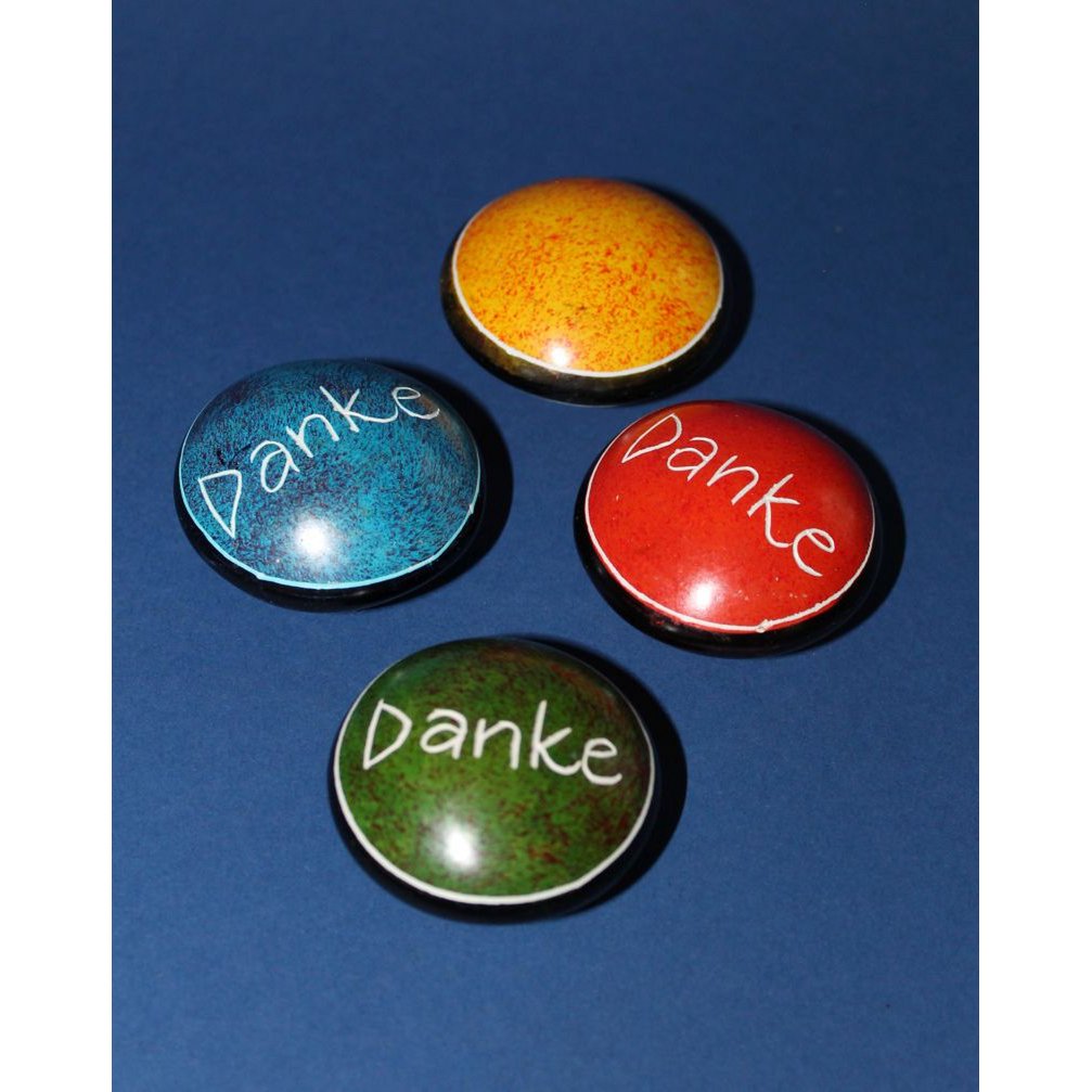 909 Hand Flatterer Thank You (without heart) - Soapstone (only in red!)