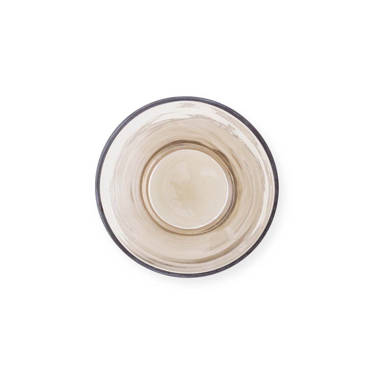 Vase Glass Mirre Sand Trumpet Small 16x19cm
