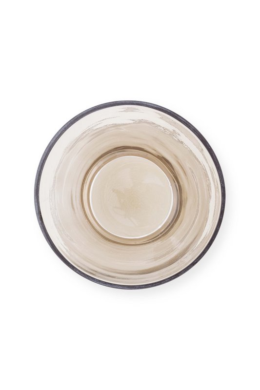 Vase Glass Mirre Sand Trumpet Small 16x19cm
